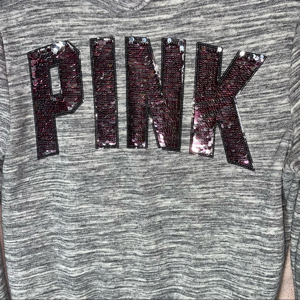 NEW Victoria's Secret PINK Bling Zip Up Sweatshirt size XS - Picture 16 of 16